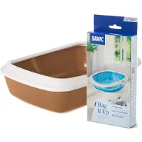 Savic Iriz Katzentoilette gross braun