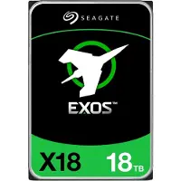 Seagate Exos X18 ST18000NM000J - Disque dur - 18 To - interne - SATA 6Gb/s - 7200 tr/min - mémoire tampon : 256 Mo