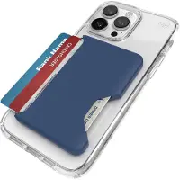 Speck Porte-monnaie magnétique ClickLock pour iPhone, MagSafe, bleu foncé