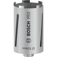 Bosch 2608587326 - Couronne de forage à sec diamantée G 1/2" 92 x 150 x 7 mm, 5 segments