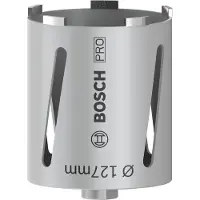 Bosch 2608587330 - Couronne de forage à sec diamantée G 1/2" 127 x 150 x 7 mm, 6 segments