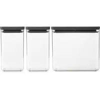 Brabantia Tasty+, Boîte de conservation, Gris