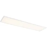 QAZQA Panneau LED encastrable blanc rectangulaire avec LED 3000K - 6500K avec interrupteur DIP - Seagal