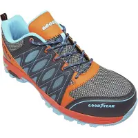 Goodyear Chaussures de sécurité S1 P noir/orange/bleu Gr. 44