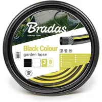 Bradas Tuyau d'arrosage NOIR 1/2" - 30m