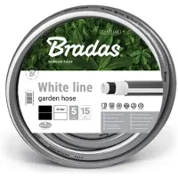 Bradas Tuyau d'arrosage 30m, 1/2" WHITE LINE BR-WWL1_230