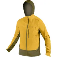 Endura MT500 Polartec Jacket E9197 - hommes, hiver, capuche, jaune moutarde - Taille XL
