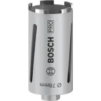 Bosch 2608587324 - Couronne de forage à sec diamantée G 1/2" 78 x 150 x 7 mm, 5 segments