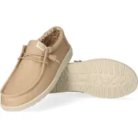 HEY DUDE Wally Canvas Boat Shoes Beige EU 47 Homme