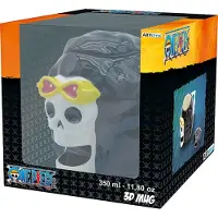 One Piece Tazza 3D: Brook 350ml, Tasse, Multicolore