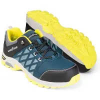 Goodyear Chaussures de sécurité 1662 S1P pétrole/citron vert Taille