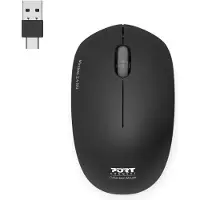 Port Designs Souris sans fil - - Collection II 900540 - 2,4 GHz - Noir graphite