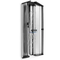 Brabantia WallFix, Boîte de rangement/protection pour le sèche-linge mural, Matt Steel, 475900