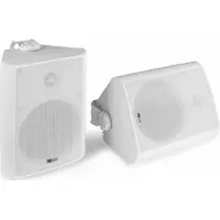 Power Dynamics Enceinte d'installation BC65V Set Blanc, Haut-parleur PA, Blanc