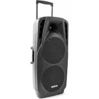 VONYX SPX-PA9210 Système de sonorisation 2x10'' USB, SD/MMC Bluetooth Batterie de 4-6h