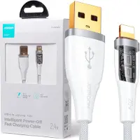 JOYROOM Cable Do Usb-A / Lightning / 2.4A / 1.2M S-Ul012A3 (Biały)