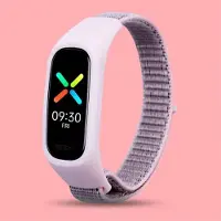 Cover-Discount OPPO Band - Bracelet en nylon violet (Nylon), Sangles de montre, Violet