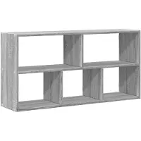vidaXL Étagère murale sonoma gris 100x25x50 cm bois ingénierie