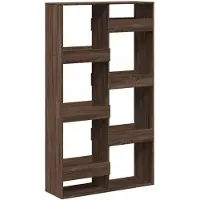 vidaXL Cloison de séparation chêne marron bois d'ingénierie