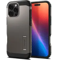 Spigen Coque Tough Armor MagSafe pour Apple iPhone 16 Pro - Gunmetal