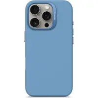 Decoded Antimicrobial Silicone Iphone 16 Pro Phone Case Bleu