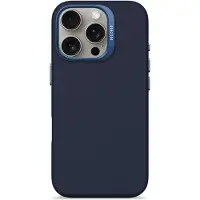 Decoded Coque en silicone MagSafe pour Apple iPhone 16 Pro - Blue Print