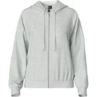 Pieces Veste de survêtement 'PCChilli' gris clair