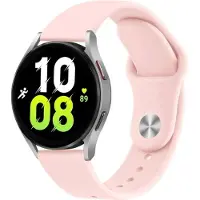 Screen Guard Professional Bracelet sport Samsung Galaxy Watch5 Silicone Strap (Silicone), Sangles de montre, Rose