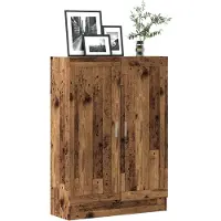 vidaXL Bibliothèque vieux bois 82,5x30,5x115 cm bois d'ingénierie