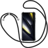 Screen Guard Professional Xiaomi Poco F6 Loopster Necklace Cover, Bandoulière pour smartphone, Transparent