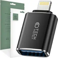Tech-Protect Adaptateur OTG UltraBoost Lightning / USB-A (femelle) - Noir
