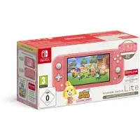 Nintendo Switch Corail + Animal Crossing + 12 Mois de Nintendo Switch Online
