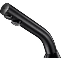 Delabie Vanne de lavabo BINOPTIC G3/8B noir mat alimentation secteur 230/12 V