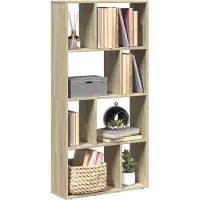 vidaXL Bibliothèque chêne sonoma 60x20x120 cm bois d'ingénierie