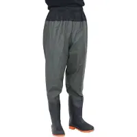 vidaXL Cuissardes avec bottes vert foncé taille 41