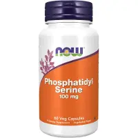 Now , Phosphatidylsérine, 100 mg, 60 Gélules Végétales