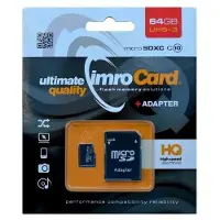 IMRO Carte mémoire Microsdxc 64Gb + Adp10C Uhs-3
