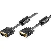 Microconnect MONGG2FB Câble VGA Noir
