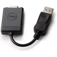 Dell Adaptateur Display Port vers VGA (VGA, 17.80 cm), Adaptateur données + vidéo, Noir