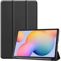 ESTUFF Étui portefeuille pour Samsung Galaxy (Samsung Galaxy Tab S6 Lite), Étui pour tablette, Noir