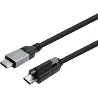 VivoLink Câble USB PROUSBCMMS5 USB 3.2 Gen 2 (3.1 Gen 2) 5 m USB C Noir