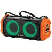 Prime3 Enceinte portable Bluetooth APS32 (5 h), Enceinte Bluetooth, Orange, Noir
