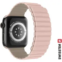 Swissten - Wave Magnetic Apple Watch 42-49 mm (rose/CAPUCC)