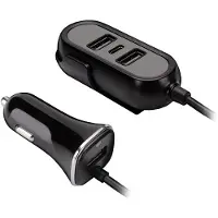 Tracer 12-24V MULTICHARGE 3xUSB 7.2A + PD 18W chargeur de voiture