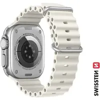 Swissten - Wave Band pro Apple Watch 42-49mm (st. Gray)