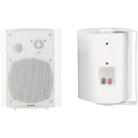 VivoLink Active Speaker Set, White. (VLSP65AW)