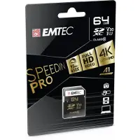 Emtec ECMSD64GXC10SP mémoire flash 64 Go SDXC Classe 10