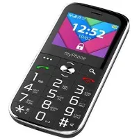 Myphone Halo C Dual SIM Mobile Phone Noir et Argent (Argent, Noir, Double SIM, 2G), Téléphone portable, Noir, Argent