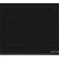 Bosch Table de cuisson induction 60cm 4 feux 7400w noir - - PXY63KHC1E -