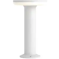 Beneito Faure Borne D'Éclairage Led D'Extérieur Mac Floor Blanc 3000K - 12W Ip65 30Cm De Hauteur En Aluminium - Downlight -